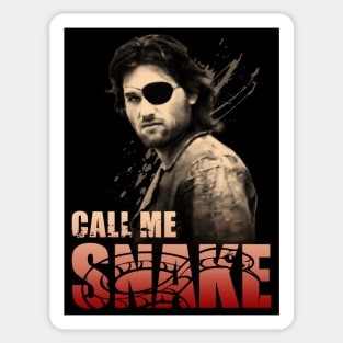 Call me Snake Sticker